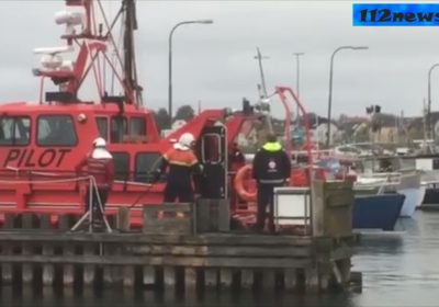 Brand i maskinrummet på lodsbåden Pilot i Korsør.