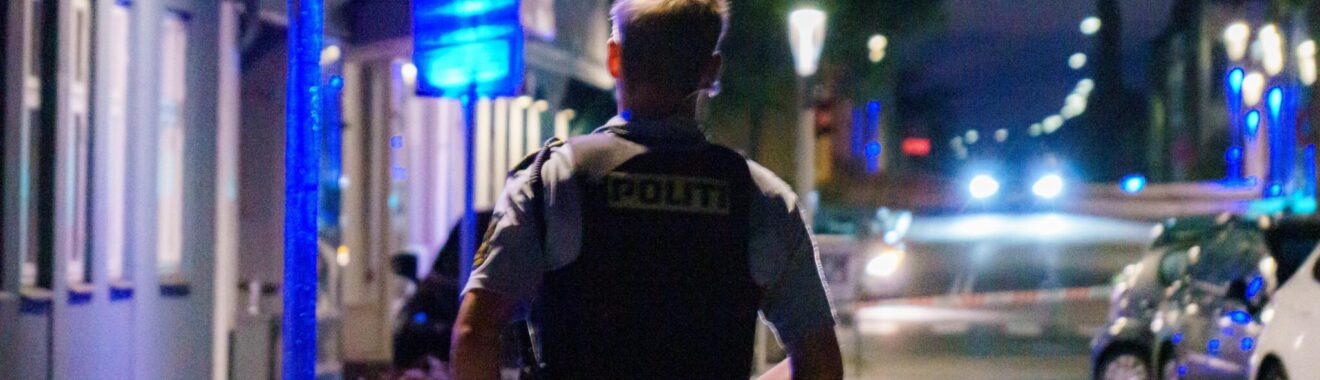 Maskeret mænd angreb klublokale på Halskovvej i Korsør.