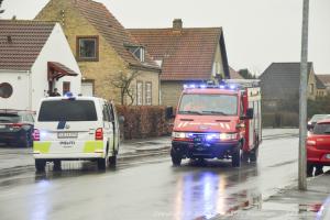Solouheld på Østre Alle i Slagelse